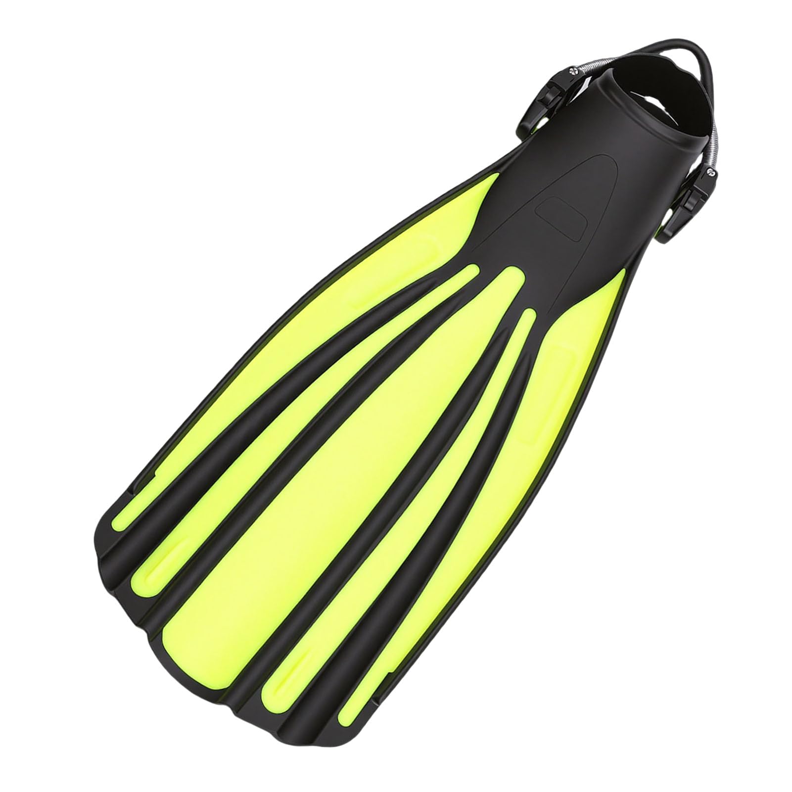 XUMIUZIY Aletas de Buceo Largas Profesionales para un Mejor Rendimiento bajo el Agua, Versátiles para Snorkel y Deportes Acuáticos, 2 Aletas, 2 Correas para , 1 Bolsa de Almacenamiento