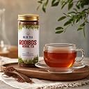 BLUE TEA - Rooibos Tea - 50gm - 50 Cups | ANTIOXIDANT RICH | Weight Management - Flower Based - Detox Tea - Herbal Tea | Pet Jar Packaging gallery image