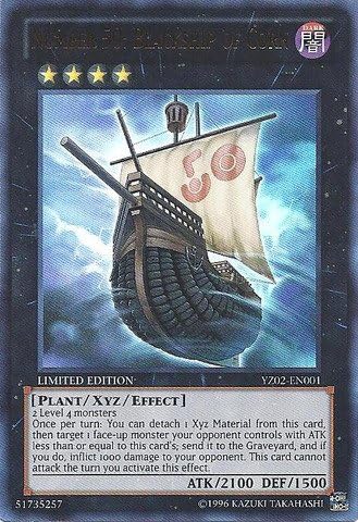 YU-GI-OH! - Number 50: Blackship of Corn (YZ02-EN001) ZEXAL Manga Promotional Cards: Series 2 - Limited Edition - Ultra Rare