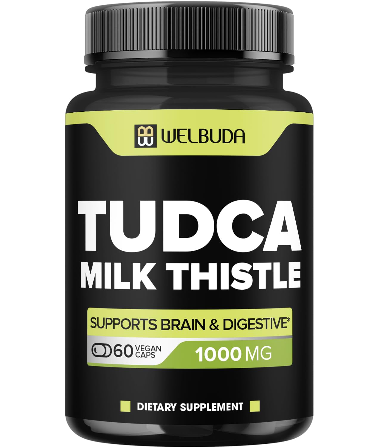 Buy 1000mg Tudca Supplement with Milk Thistle Extract 60 Vegan s