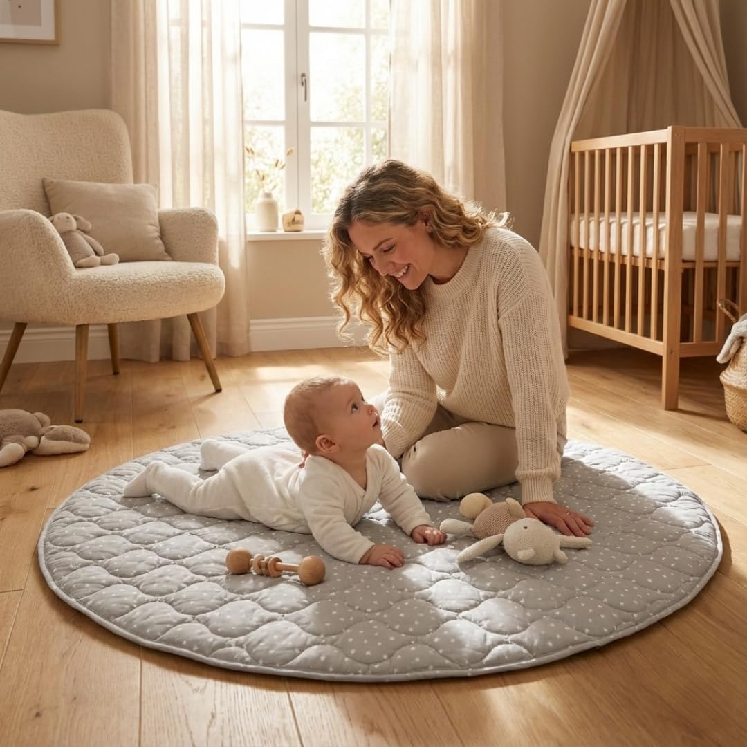 Organic Cotton 'Vov' Play Mat view 2