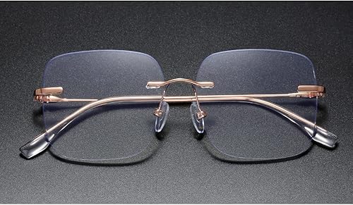 Miniatura 2 de Lentes de bloqueo de luz azul sin montura para hombres y mujeres, para TV, teléfono, computadora