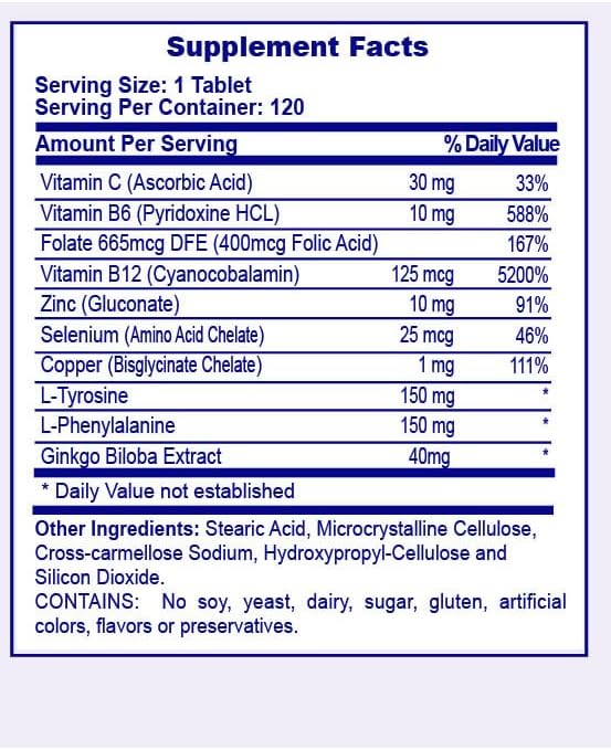 Viti-Nutrients Comprehensive Vitamins for Skin Pigmentation - 120 Tablets