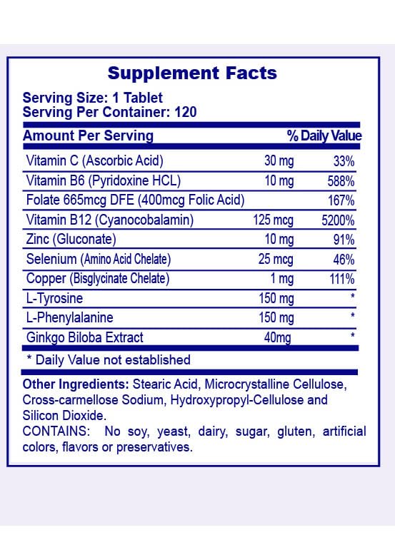 Merry Clinic Viti-Nutrients Comprehensive Vitamins for Skin Pigmentation - 120 Tablets