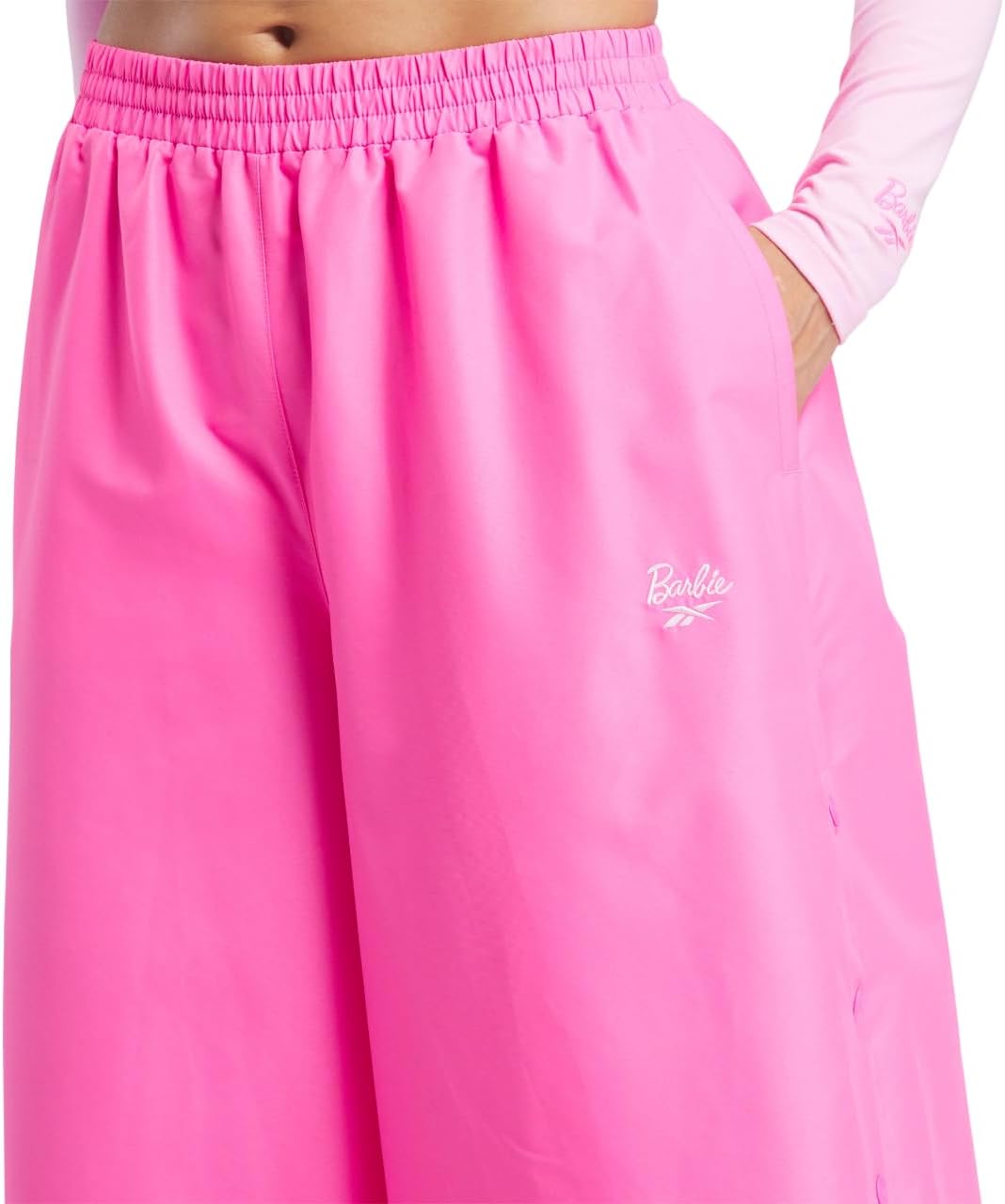 Reebok Women's Barbie Wid Energy Leg Track Pant (Plus Size)