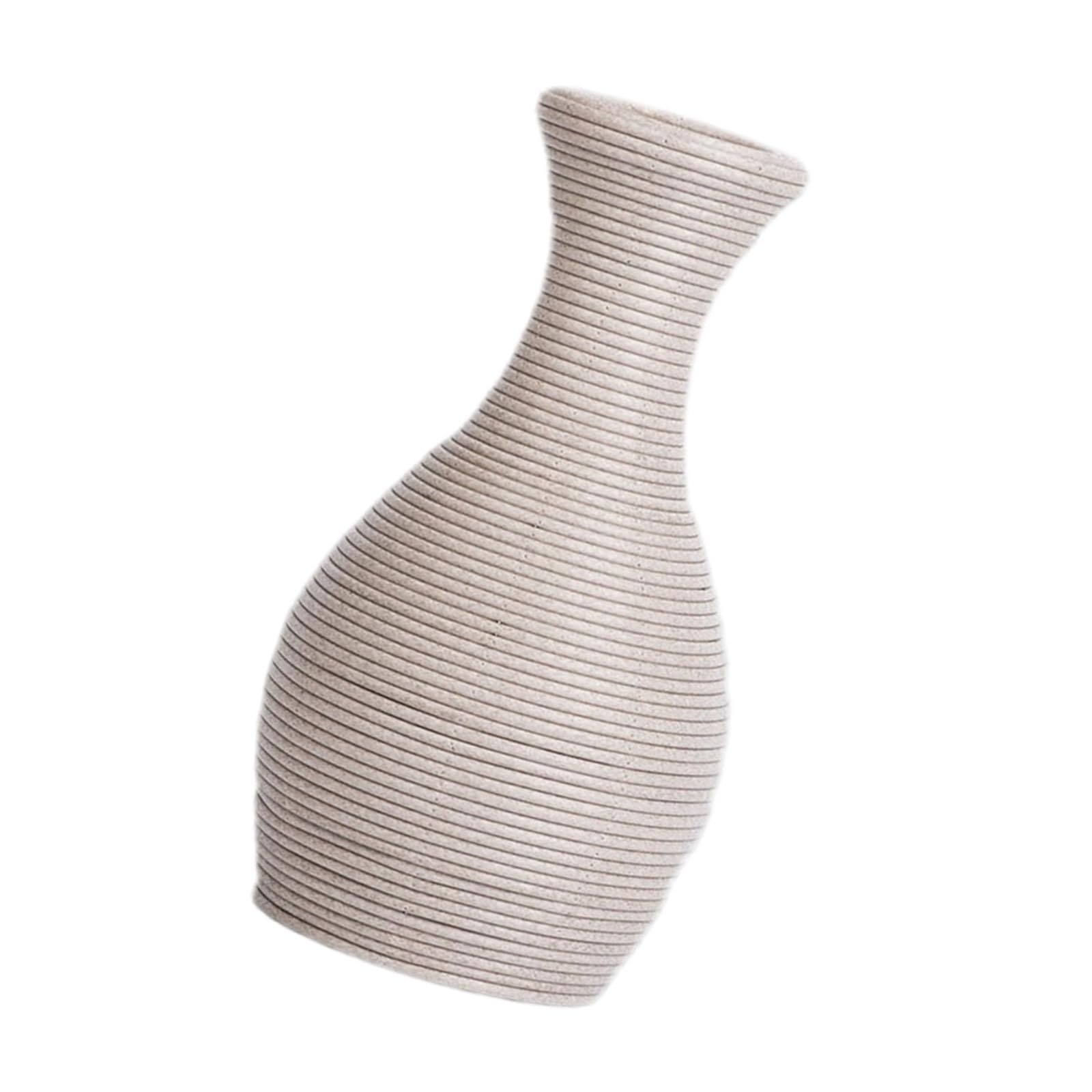 Kalttoy Vases Faux Rattan Woven Florals Vases for Dried Flower Holder Container Farmhouses Tabletop Centerpieces Decors Woven Flower