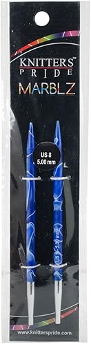 Knitter del Orgullo Marblz Agujas intercambiables, 85mm