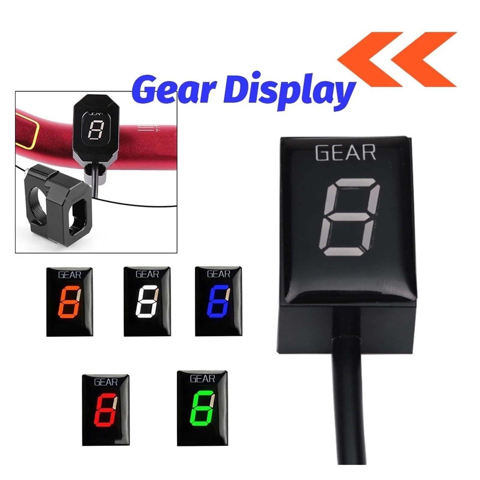 Motocicleta Marchas Pantalla para FZ1 FZ1N FZ 1 N 1N 1S FZ1S MT-01 para MT-03 MT01 MT03 FZ8 para Dlverslon Accesorios De Motocicleta Indicador De Marcha Pantalla Medidor