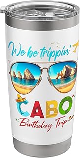 Cabo Mexico Los Cabos San Lucas Vacation Group Outfit Stainless Steel Insulated Tumbler