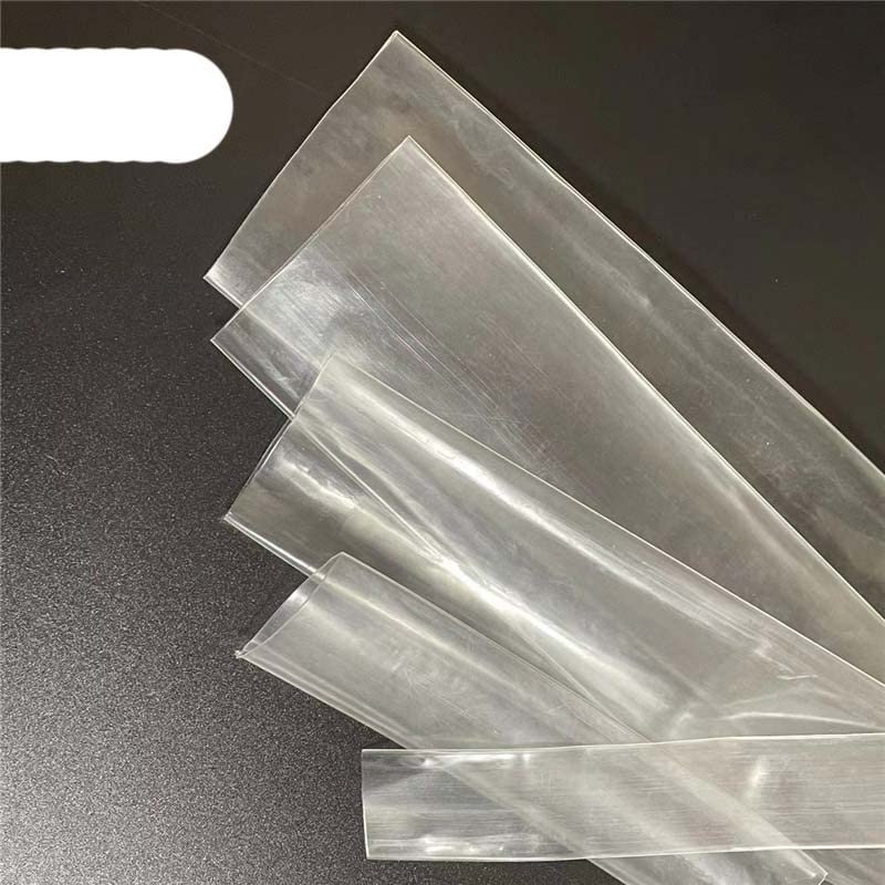 Tube thermorétractable de 1 mètre Connecteur de Fil d'enroulement Transparent Noir Kits de Fil d'enroulement de Gaine thermorétractable 2: 1 Gaine thermorétractable-Clear,150mm-1meter