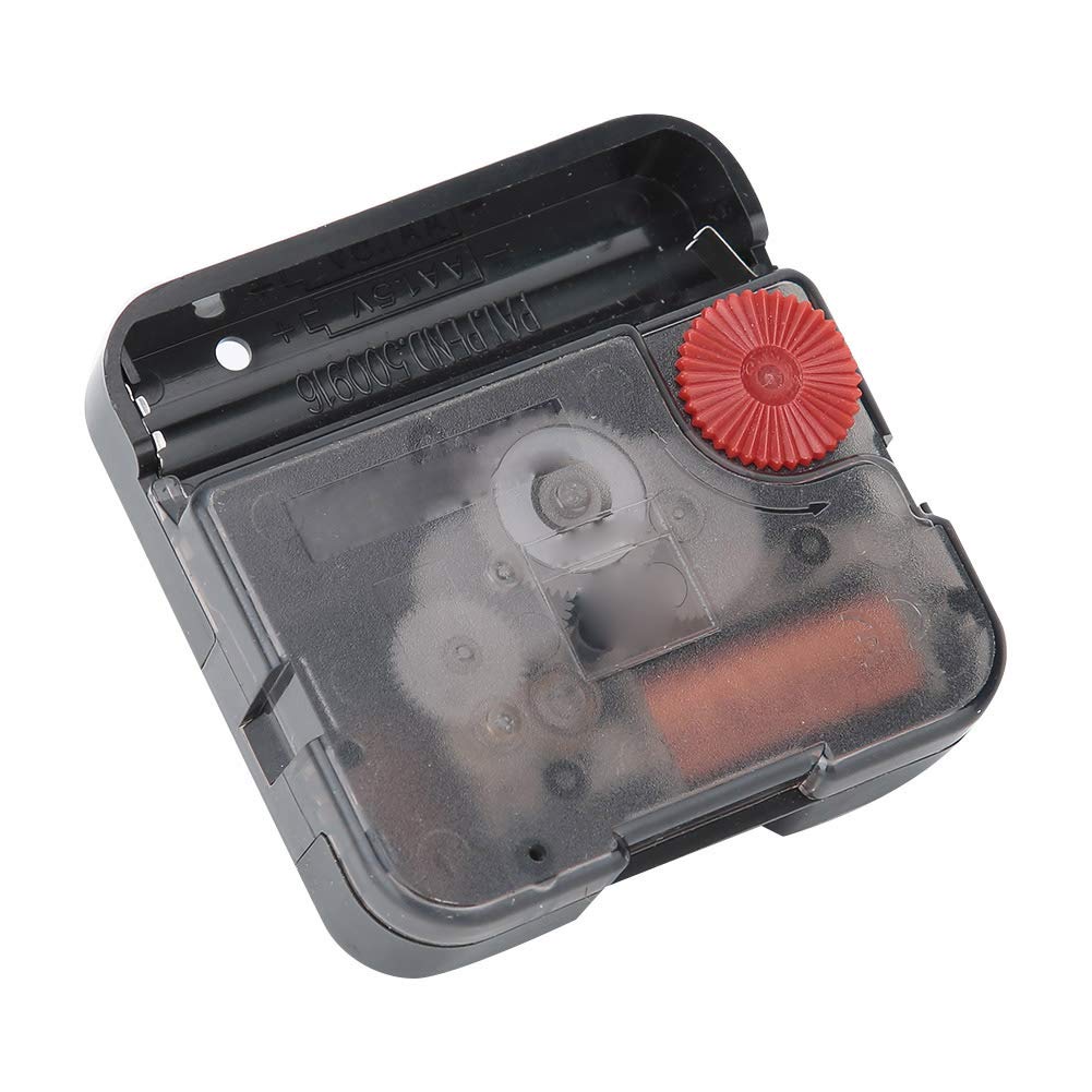 Meccanismo Per Orologio Da Parete Al Quarzo Con Lancette | Kit Di Riparazione Fai-da-te Con Movimento Silenzioso | Lunghezza Albero 13 Mm | Batteria AA Non Inclusa