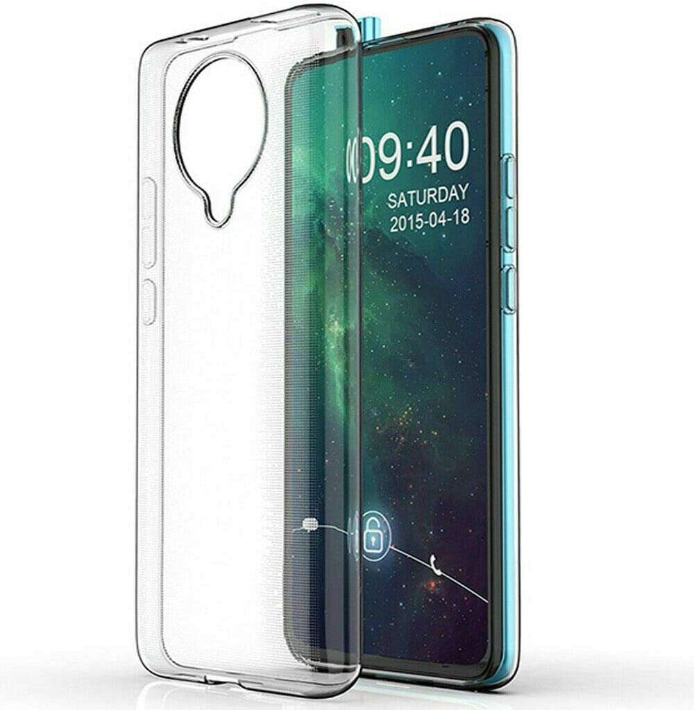 Cover Trasparente Antiurto Per Xiaomi Poco F2 Pro | Custodia Silicone TPU + Vetro Temperato - 5