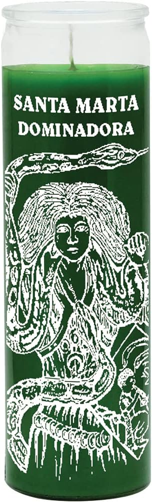 7 Day Ritual & Spiritual Candle-Martha Dominator Green