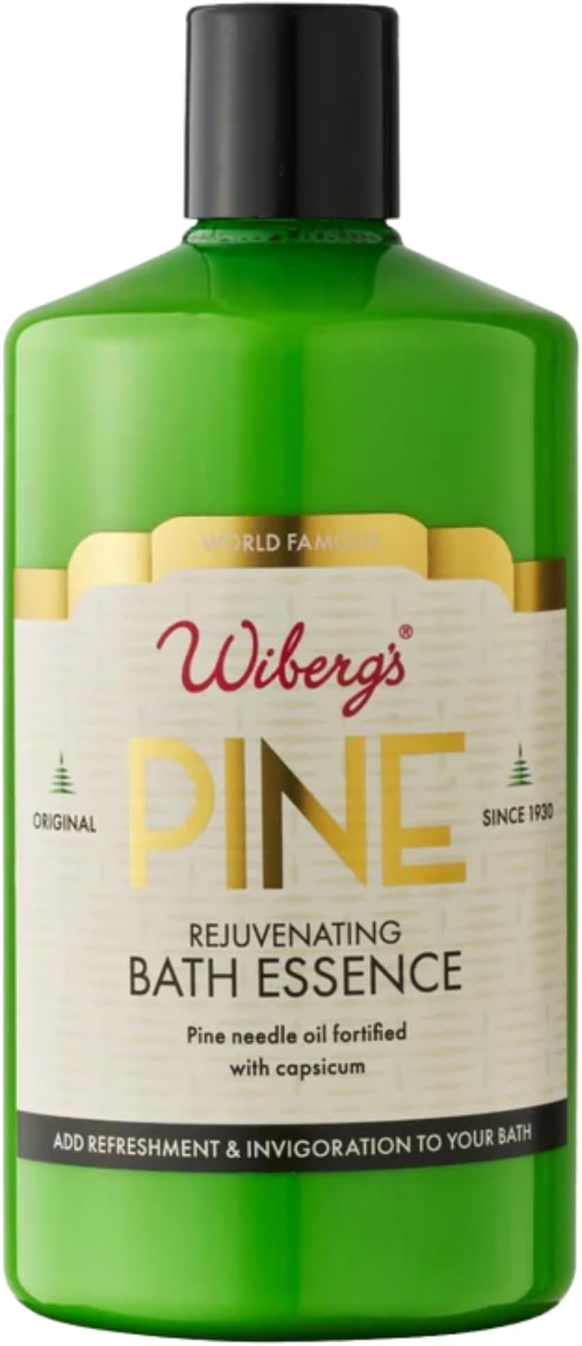 Pine Bath Essence with Essential Oils | 500ml | Invigorating And Relaxing Bath Additive | Infused With Pine Needles & Capsicum | Muscle Soothing & Promote Relaxations