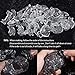 3D Skull Crystal Puzzle, Original 3D Crystal Puzzle Assembly Brain Teaser with Light-Up Wood Base, Plastic Skull Puzzle Blocks 3D Model Toy, Ideal Gift for Adults, Kid Ages 14 and Up, Skull Grey