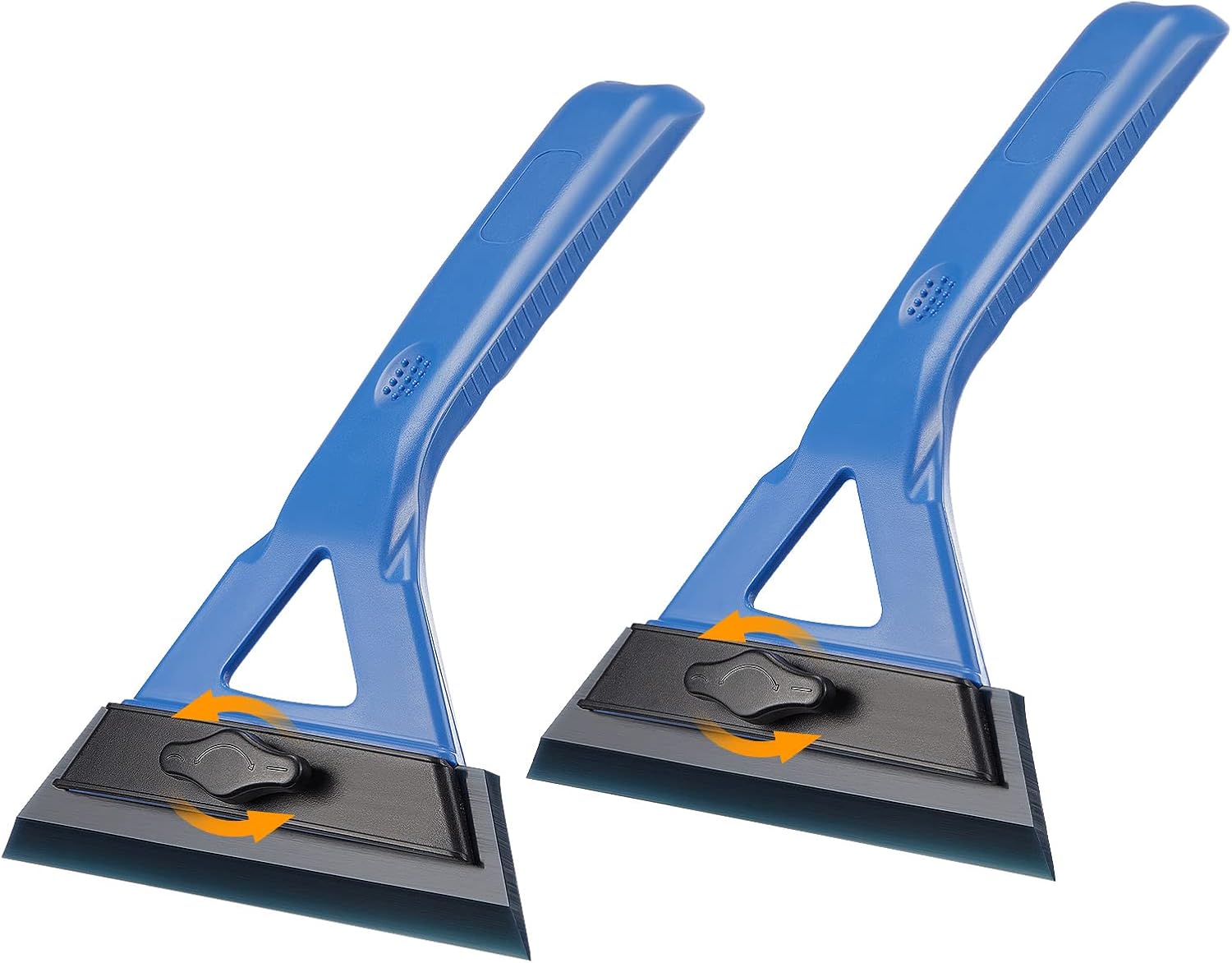 JOYTUTUS Snow Brush and Ice Scraper, Snow Scraper Brush for Car Windshield, Snow Remover for Cars, Trucks, SUV, 2 Pack