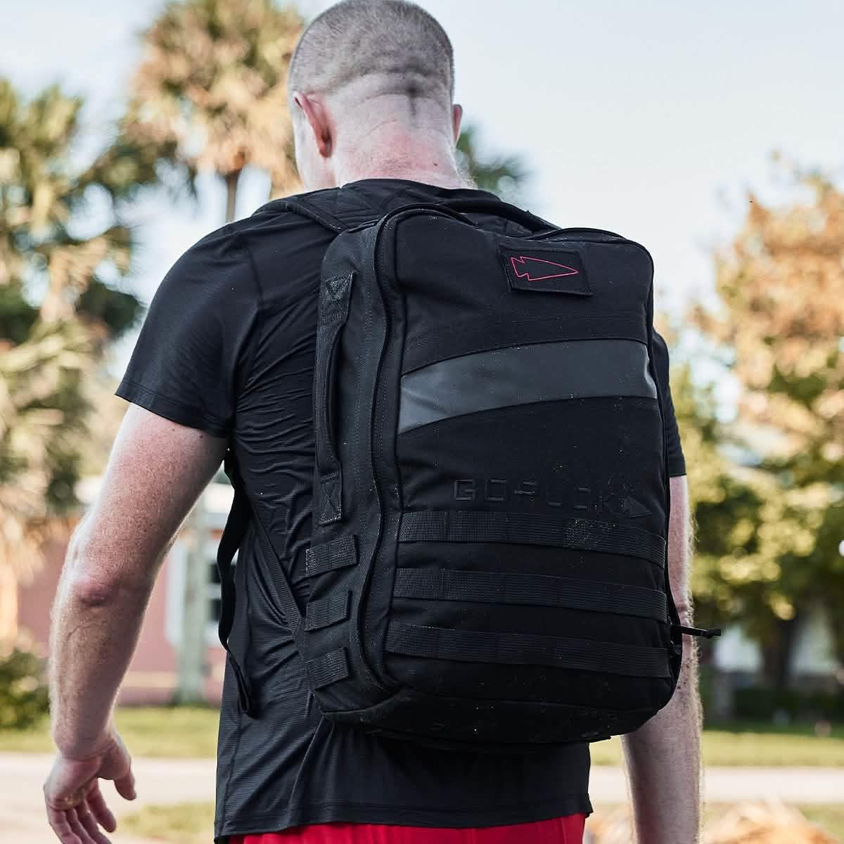 GORUCK Rucker 4.0 20L Black - Purpose Built Rucking Backpack, Military Weight Training Rucksack w/Ruck Plate Pocket and Extra Padded Straps - Image 3
