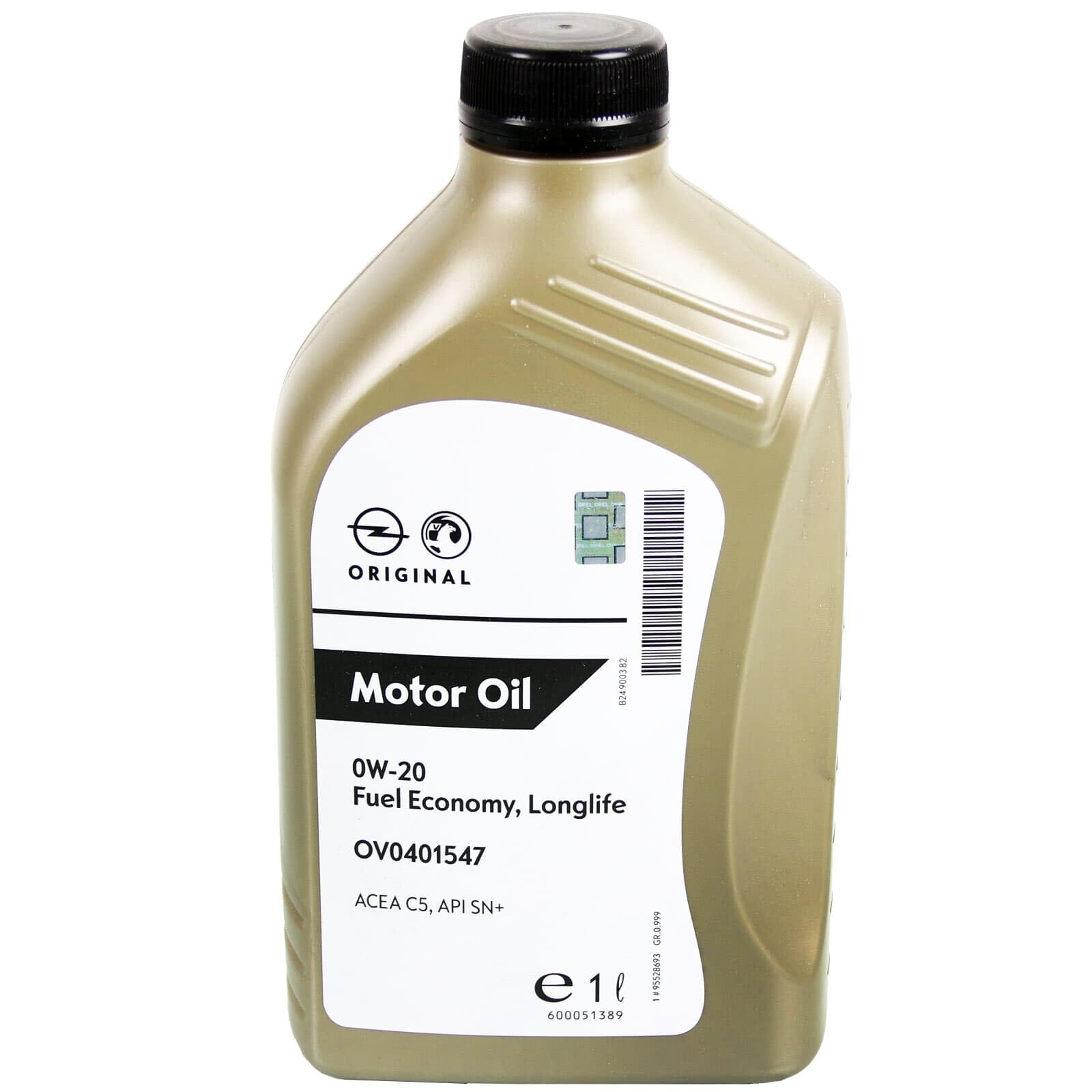 2x 95528693 Öl (2 L) | 2x1L 95528693, Fe 0W20 Dexos D OV0401547,