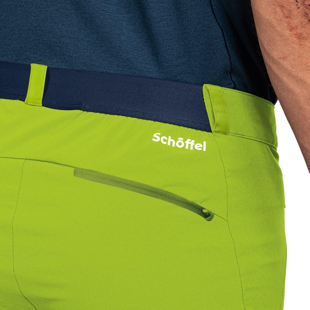 Schöffel Herren Shorts Hestad M, kurze Wanderhose mit elastischem Bund, schnell trocknende Outdoor Hose aus 4-Wege-Stretch