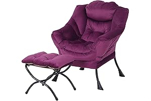 Tiita Lazy Chair with Ottoman: Upgrade Your Relaxation