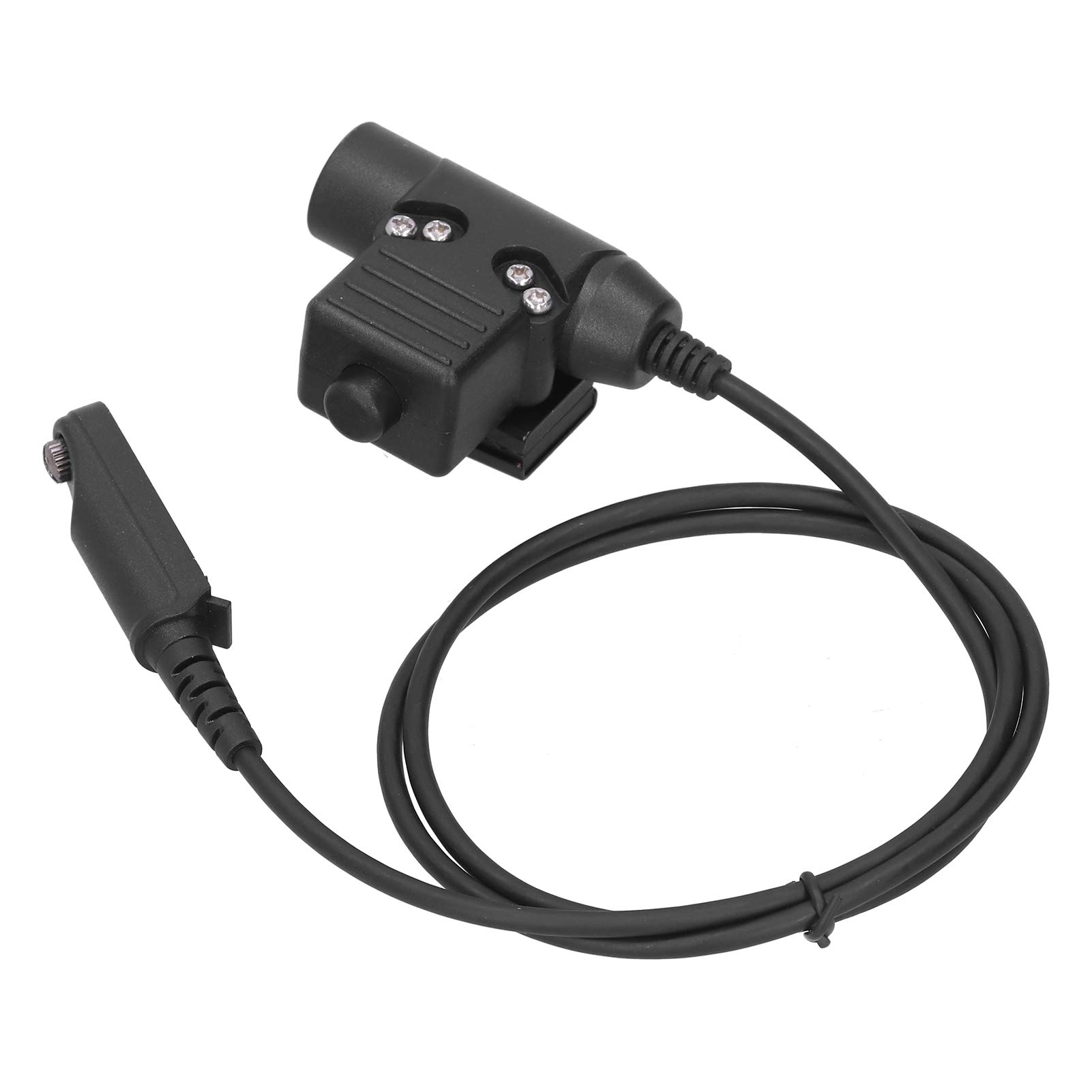VBESTLIFE U94 PTT Cavo Plug Walkie Talkie Adattatore per Auricolare per UV 9R / UV 9RPLUS / UV XS