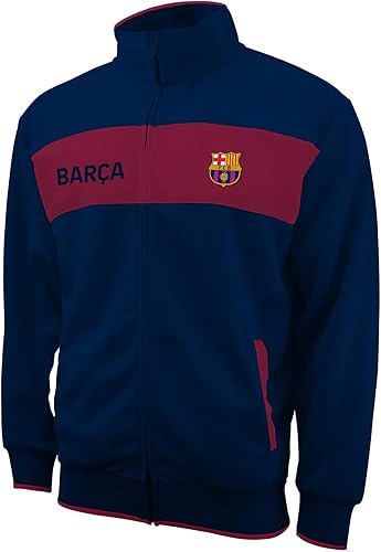 Miniatura 1 de Icon Sports Chaqueta de fútbol  Camiseta oficial de fútbol para hombre casual con cremallera completa para entrenamiento para adultos