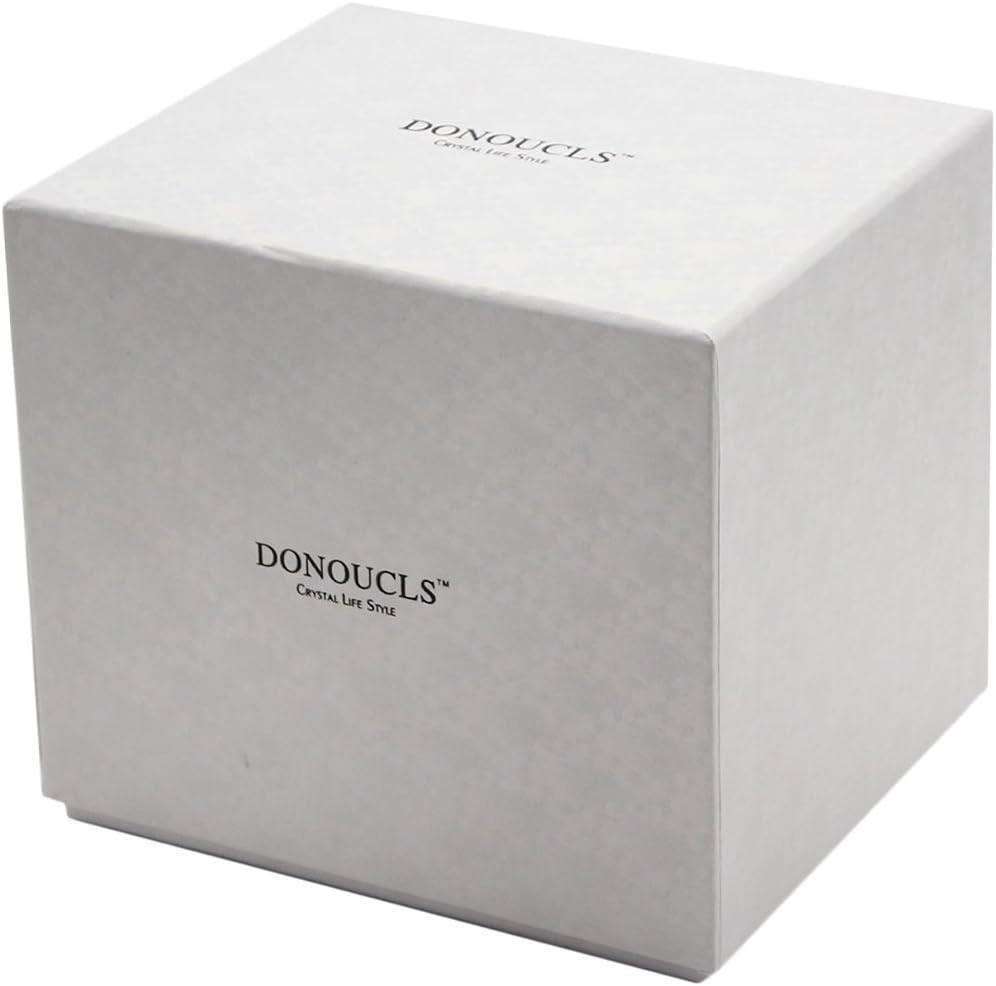 Crystal Candy Dish, Nut Bowl with Lid 3" x 4.7" Decorative Crystal Bowl&Jar for Home Wedding Table - Image 7