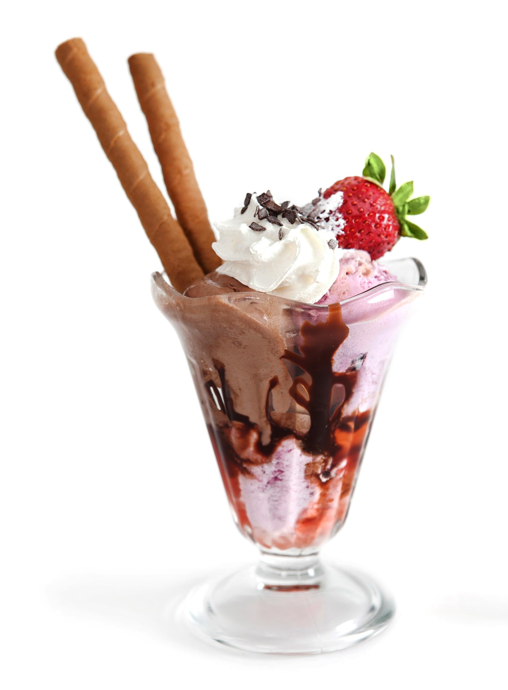 Topkapi 250.872 – 6 kubków do lodów Chicago, miseczki deserowe, szklanki do koktajli, Ice Cream Sundae, 23,5 cl, wys. 13 cm