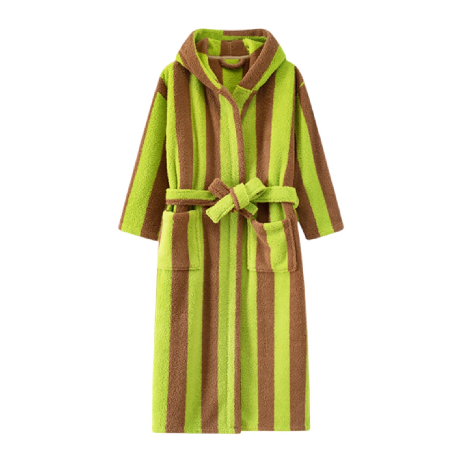 Robe de chambre homme manches longues imprimé décontracté