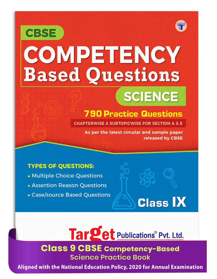 Class 9 CBSE Science Competency Based Questions | 790 Practice ...