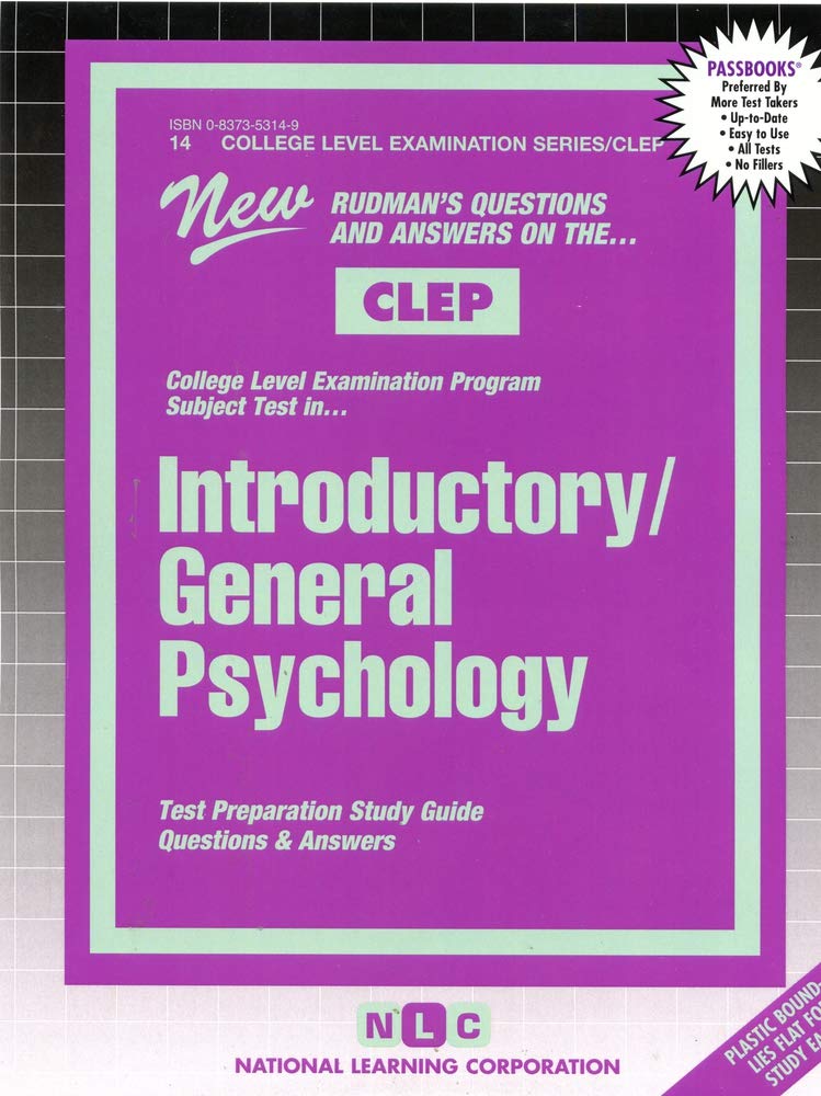 Introductory / General Psychology: Passbooks Study Guide