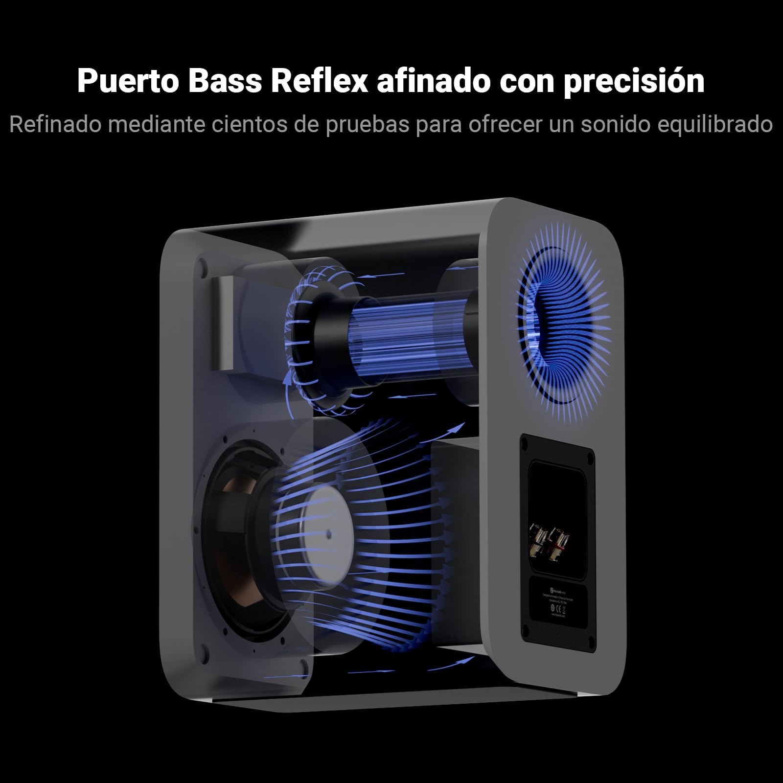 Fosi Audio BT20A Pro Amplificador HiFi+Fosi Audio SP601 Altavoces de Estantería