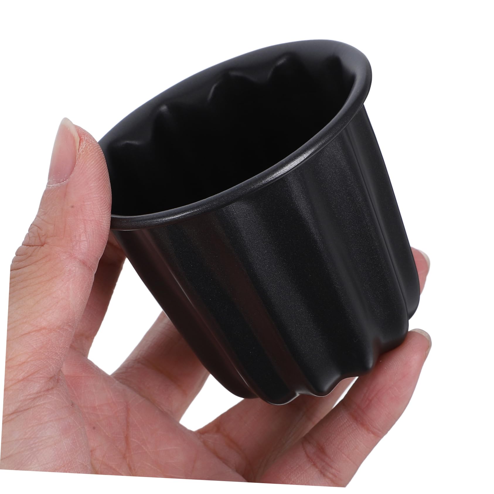 COLLBATH 8stücke Muffin Backformen Antihaftbeschichtet Für Canele Und Pudding Hochwertige Backzubehör Für Zuhause Und Restaurant
