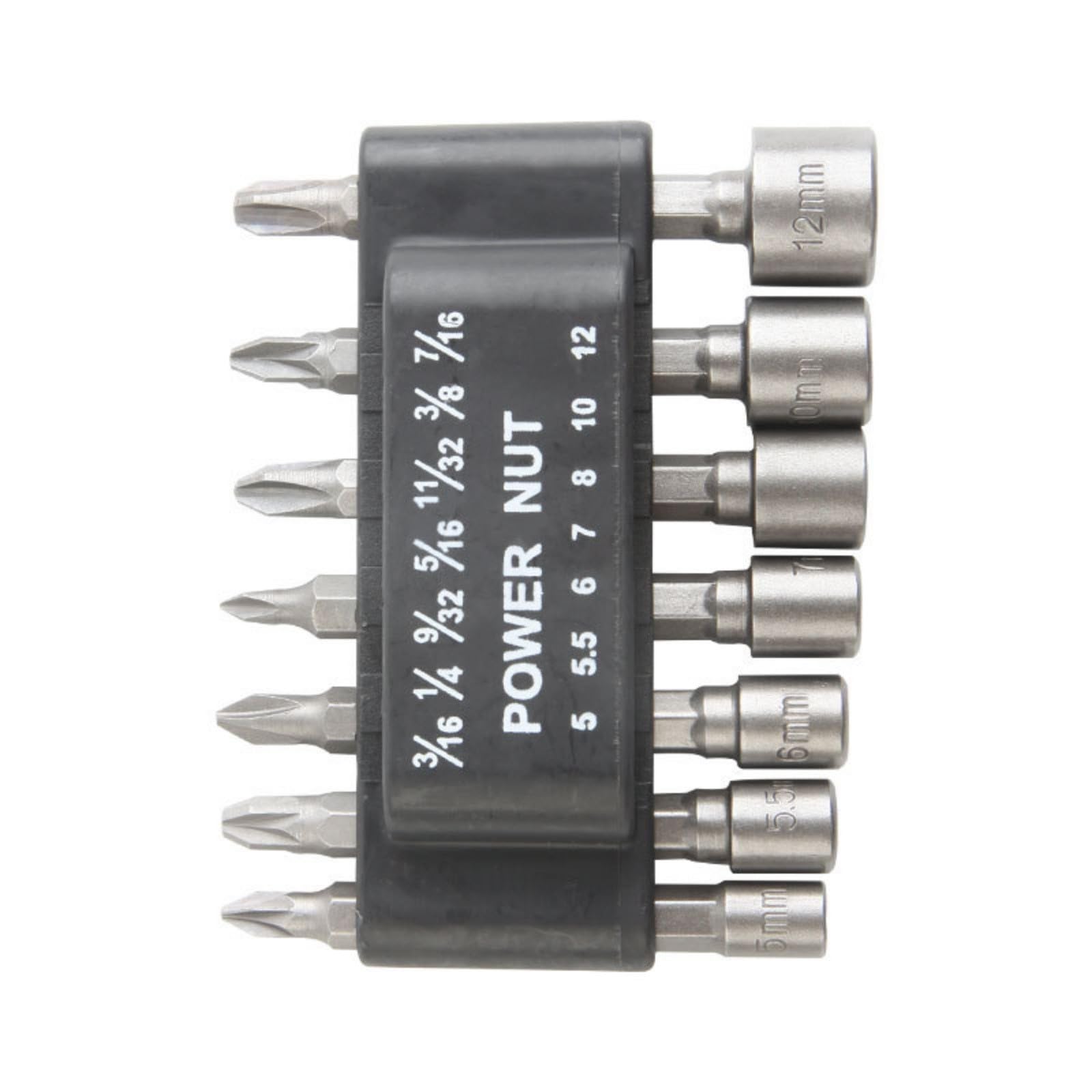 Hdoytxxm 7Pcs Hexagonal Shank Power Nut Driver Drill Bit Set Socket Bit Adapter Socket Strong Sleeve For Wrench Screw Motorcycle Wrench