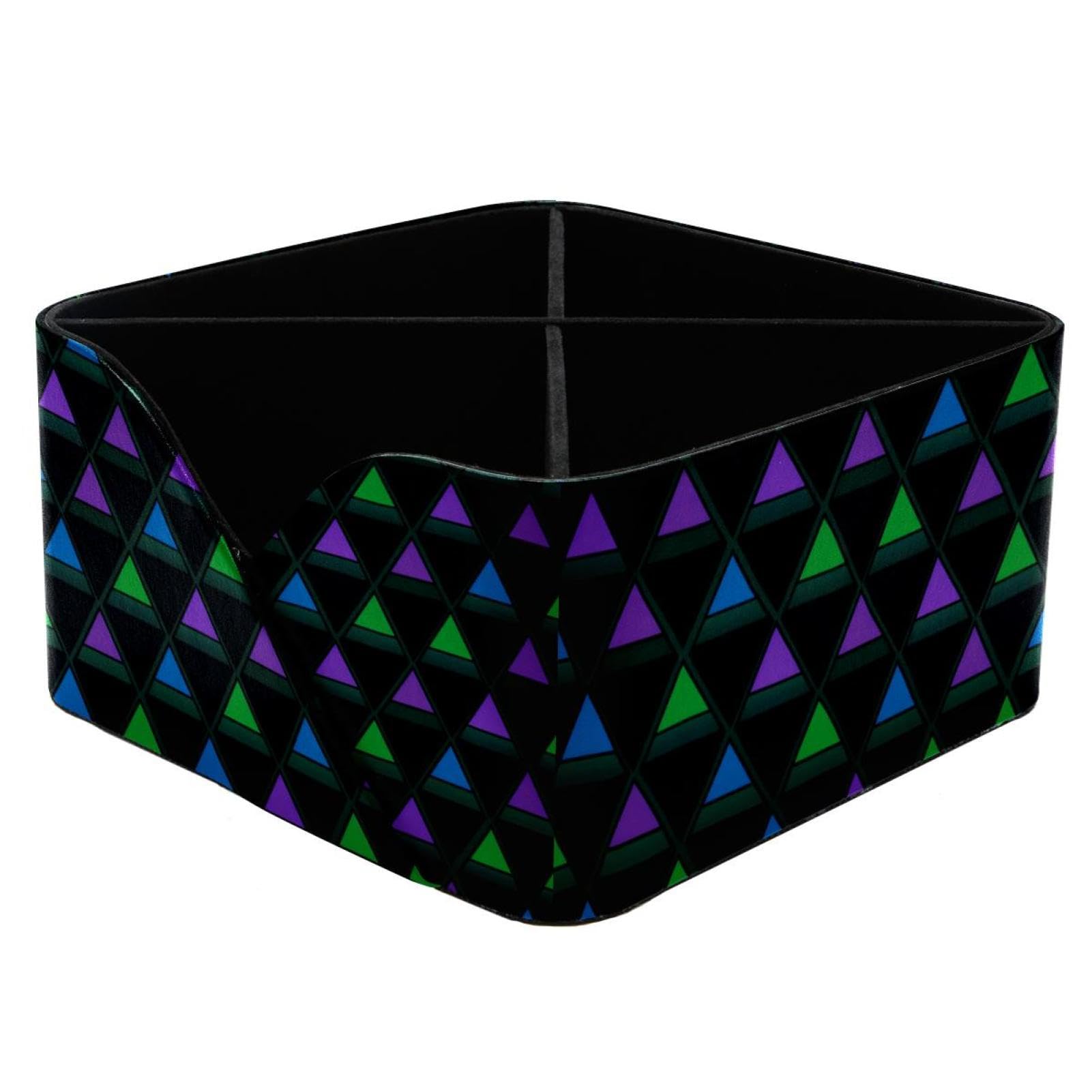 Pot à crayons géométrique triangulaire pour éliminer le désordre de table