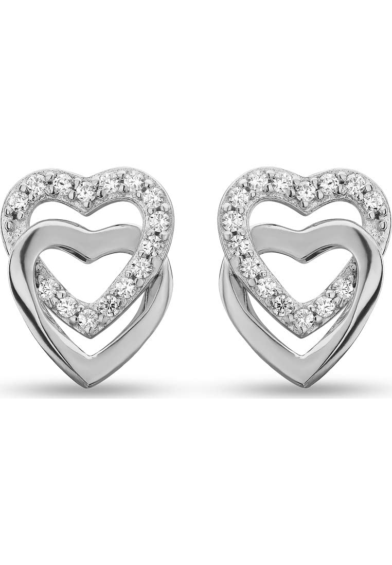 JETTE JETTE Damen-Ohrstecker 925er Silber 30 Zirkonia