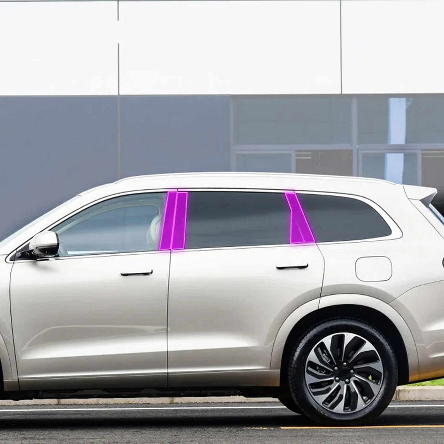 Car Exterior B C Window Pillar PPF Paint Protection Film Anti Scratch Scratch TPU Film，for Seres Aito M7 2022-2023
