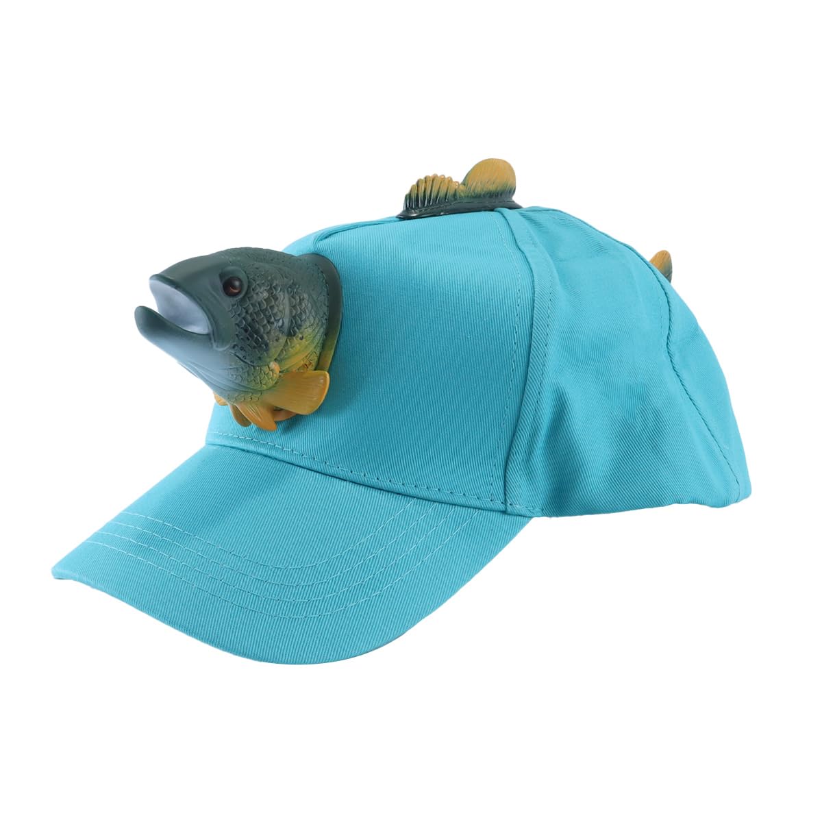 Alide Gorra de béisbol con diseño de pez 3D, novedosa Gorra de béisbol con diseño de Animal, Transpirable, Informal, para Exteriores, Fiestas y Uso Diario.