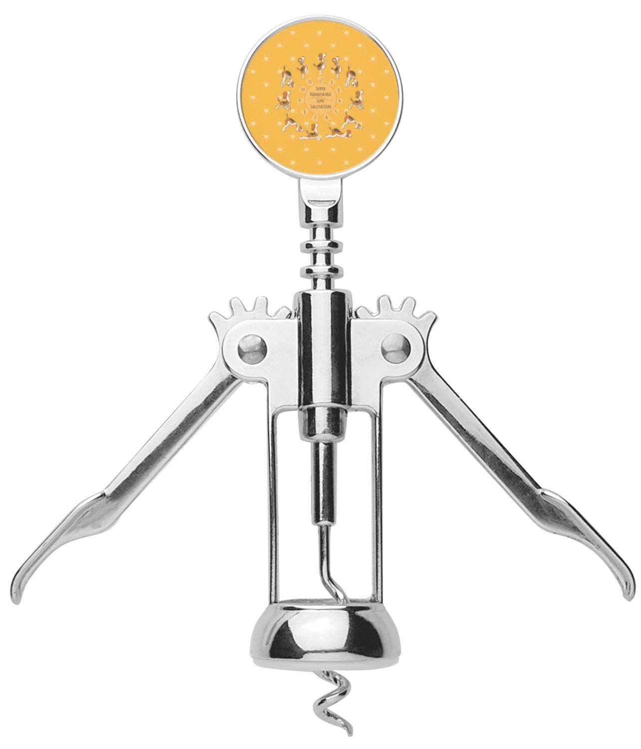 Yoga Dogs Sun Salutations Corkscrew