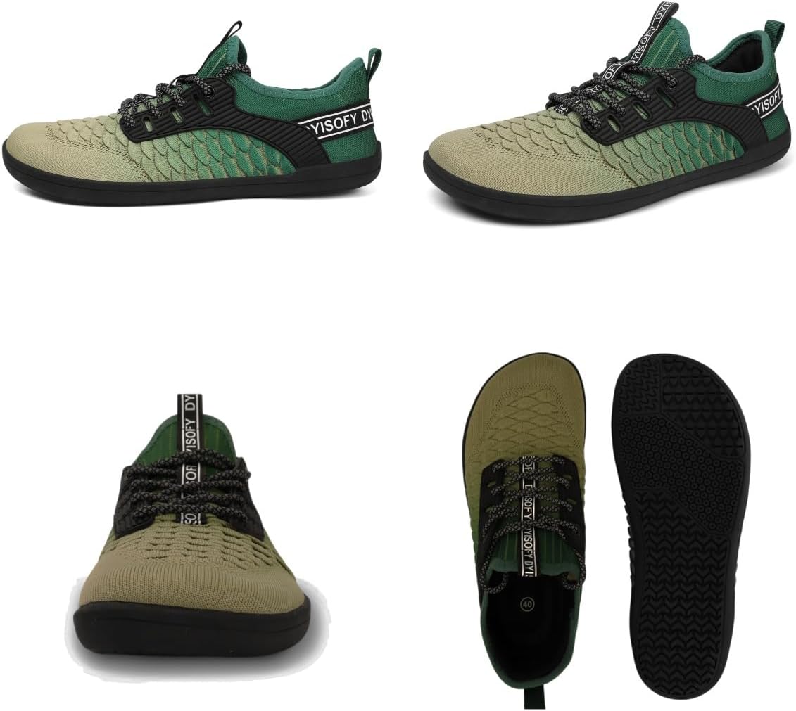 Mens Womens Barefoot Sneaker | Zero Drop Sole | Wide Toe Box Fashion Shoes - Image 3