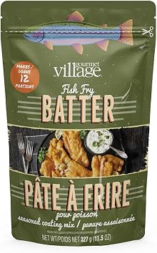 Gourmet du Village Fish Fry Batter Seasoning, 11.5-Ounce