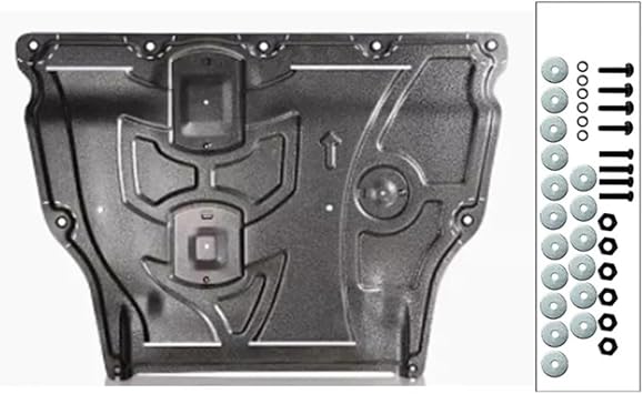 Engine Base protectives Device Black Under Engine Guard Plate Shield Mud Cover Fit for Arizer 5 Plus 2021-2023 1.5L 1.5T Mudguard Car Engine Skateboard1.5T