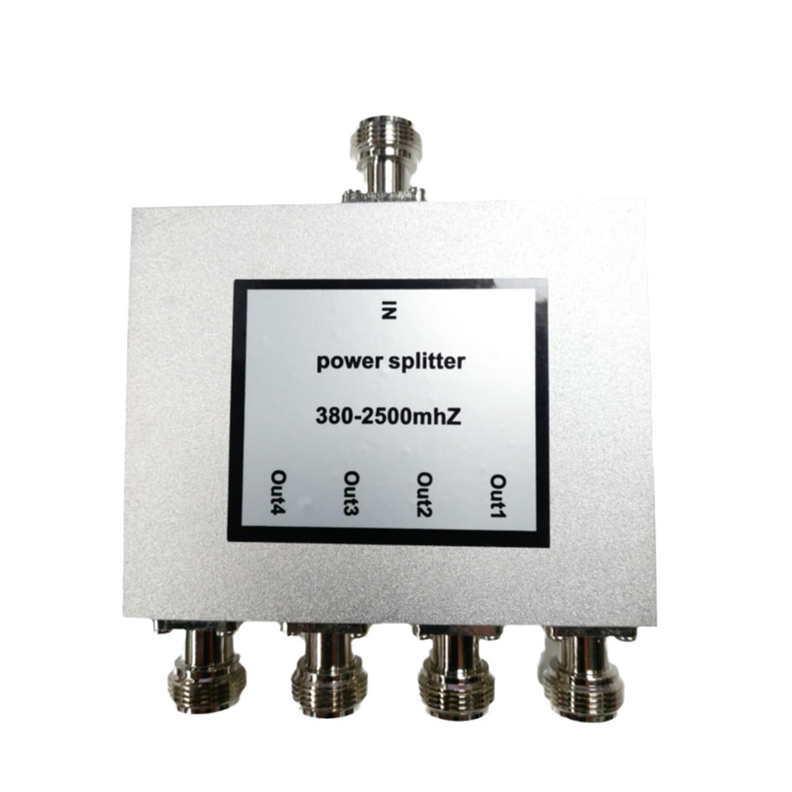 AJDFVHJF Power Divider 380-2500MHZ Combiner N Head one Point Four