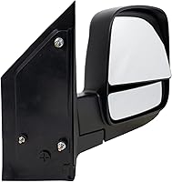 Vista 5 de Espejo lateral del pasajero Kool Vue, espejo para punto ciego para Chevrolet Express 2500 3500 GMC Savana 2500 3500 2008-2021, texturizado