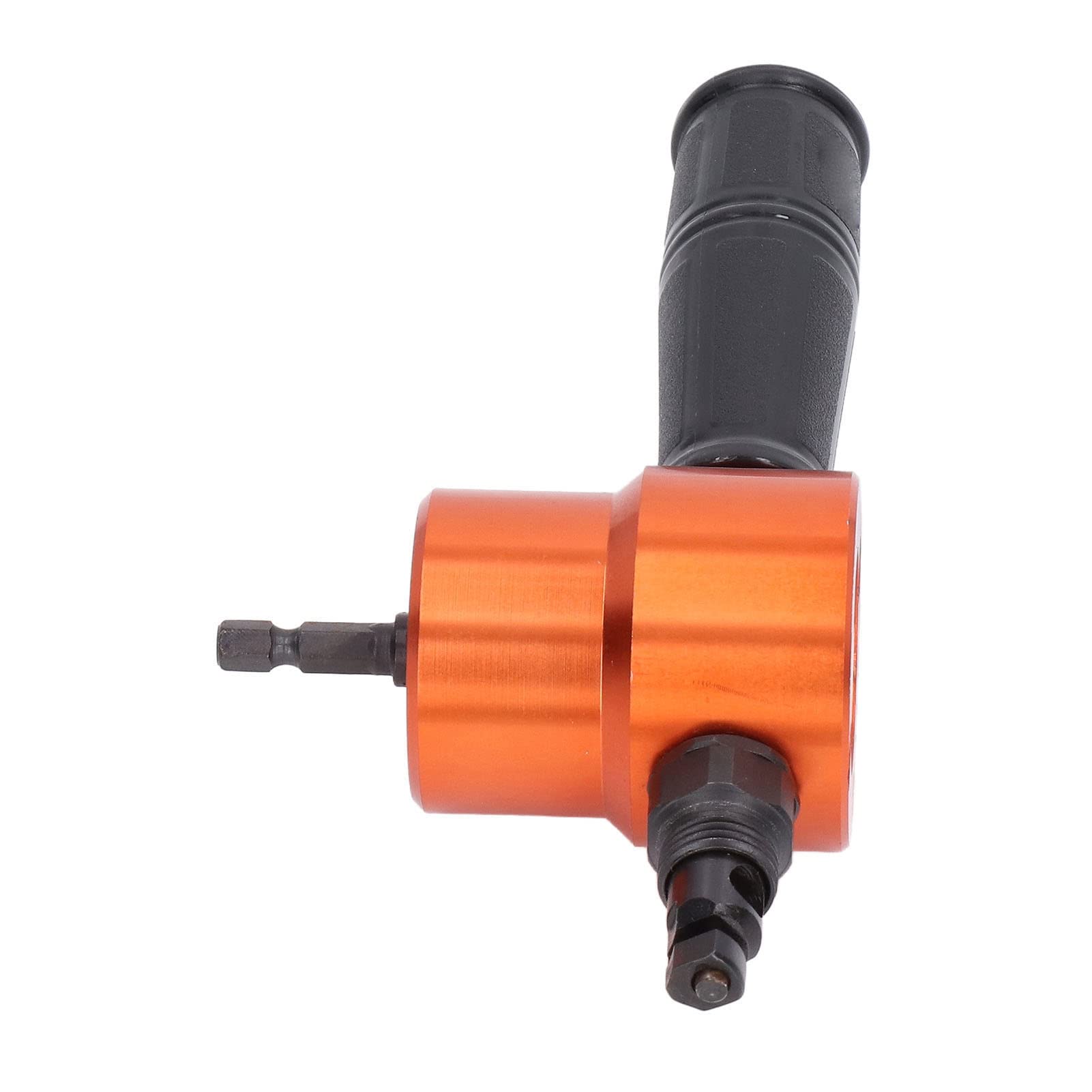 ViaGasaFamido Cortador de Doble Cabeza Herramienta Rotativa para Taladro Eléctrico, con 2 Cabezales de Corte para Corte Redondo y Recto, para Reparación de Automóviles, HVAC, Hierro,