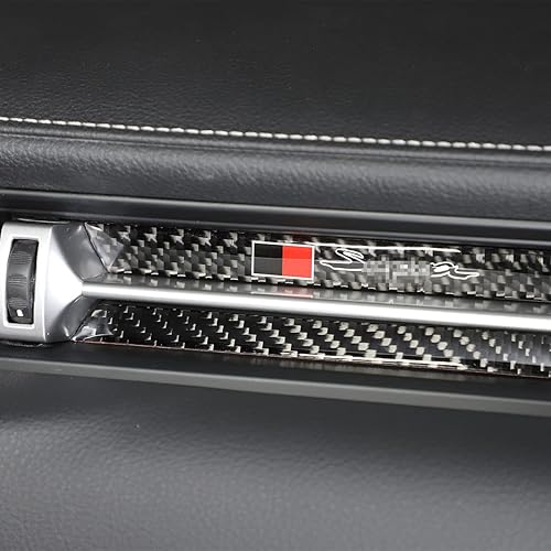 Miniatura 4 de RURZTDAKM Decoración de salida de aire copiloto para consola central de automóvil (con letra), apto para Toyota Supra GR A90 A91 MK5 2019-2022,
