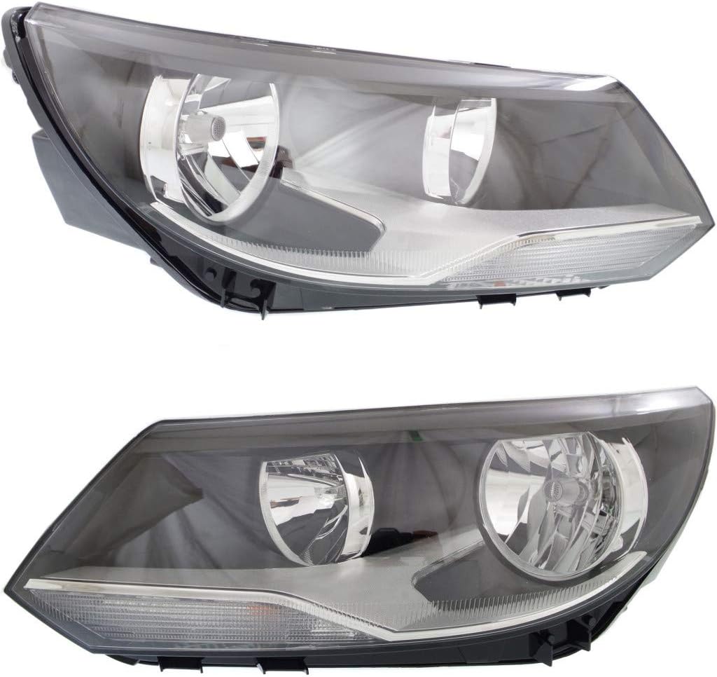 CarLights360 For Volkswagen Tiguan 2012-2017 Headlight Assembly Passenger Side DOT Certified VW2503152N