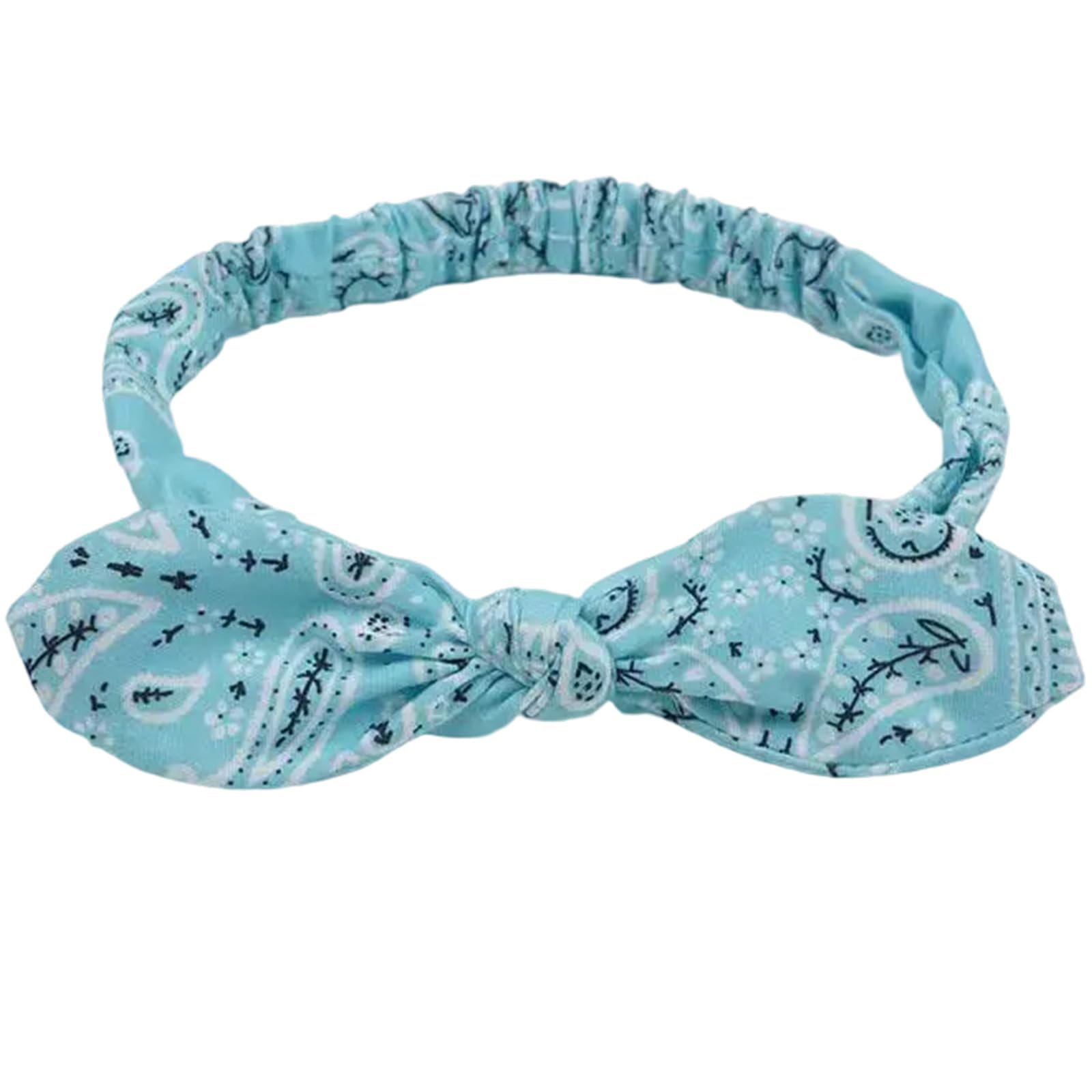 Fentency Fashion Rabbits Ears Hairbands Photo Props Makeup Knotted Headbands Party Headpiece Fun Headbands for Music Festivals