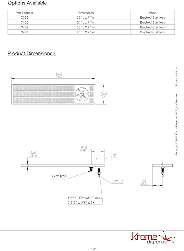 Miniatura 10 de Krome - Enjuague dispensador con espray lateral
