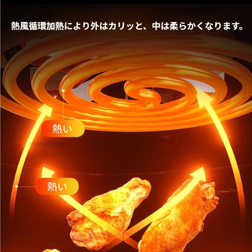 Amazon.co.jp: Sandqvipaノンフライヤー 日本製 7L大容量 360°可視窓